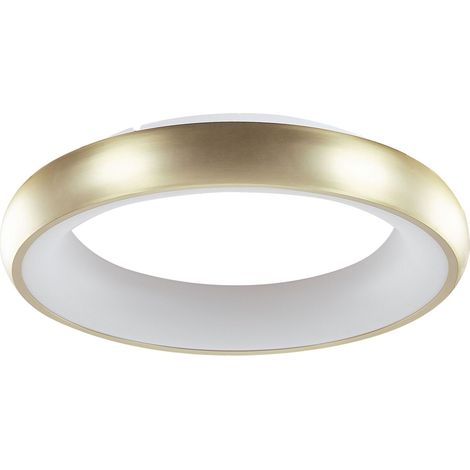 LED Ceiling Lamp ATARAN Metal Gold (1/5)