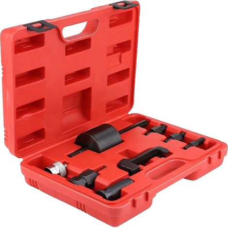 Kit de herramientas para inyectores, material de acero al carbono, longitud del martillo deslizante 350 mm, peso 1,75 kg, adaptador de inyector M27 x 1.0, compatible con múltiples sistemas de gestión  (1/5)