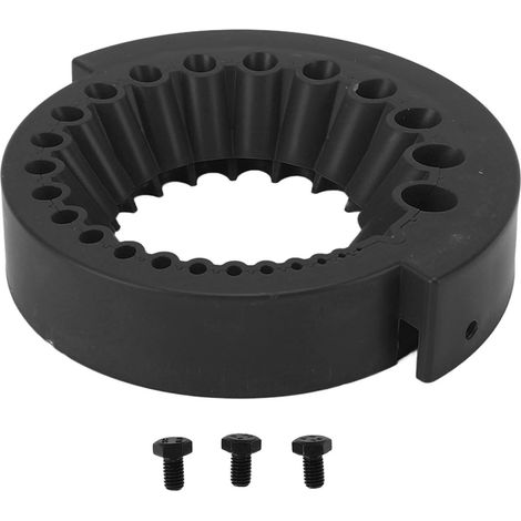 Affilapunte per smerigliatrice angolare, accessorio elettrico in ABS per smerigliatrici, punte da trapano da 2 a 13 mm, nero (1/5)