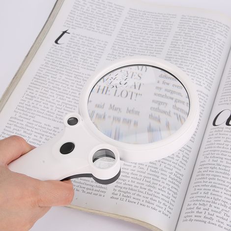 Loupe de poche pour la lecture et la réparation de bijoux avec détecteur de contrefaçons (1/5)