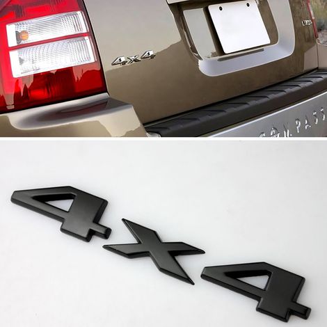 Autocollant élégant 3D logo 4x4 pour voiture, camion, moto (1/4)