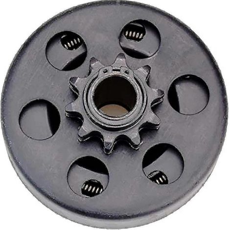 Embrayage centrifuge Cyr 3/4" à 10 dents, remplacement pour chaîne 40/41/420 pour karting, mini moto, Baja et autres véhicules tout-terrain. (1/4)