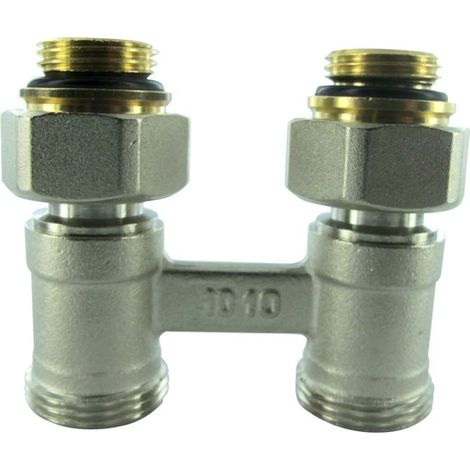 Radiateur comap 960204-af avec vannes intégrées système deux tuyaux
