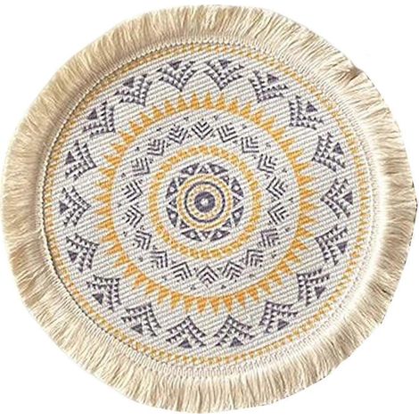 Sets de table tissés à la main pour un usage quotidien et pour la décoration des fêtes.-Style B (1/5)