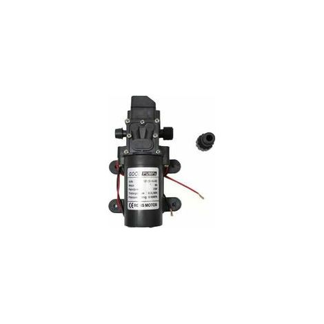Pompe haute pression 12V – Auto-amorçante avec pressostat intégré – Pour arrosage jardin, douche, bateau – Pieds en caoutchouc anti-vibrations (1/4)