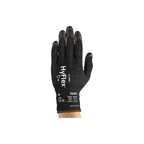 Ansell  Guanto da lavoro HyFlex® 11-542  nero  1 paio  taglia (1/3)