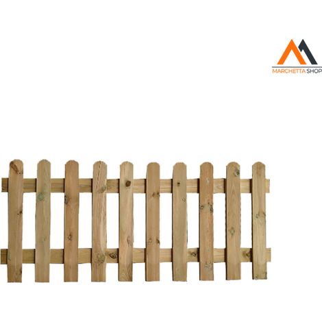 STECCATO IN LEGNO 'LAMELLE' cm. 180 x h.100 - 11 lamelle 15