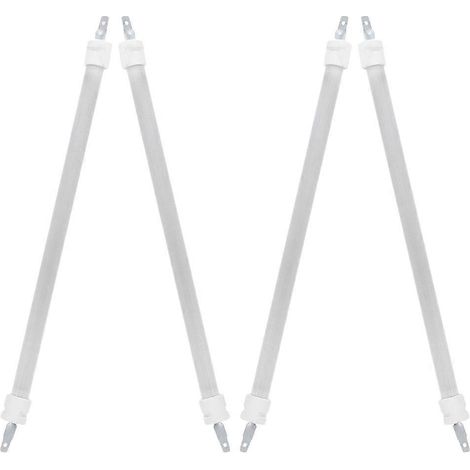 Kit de remplacement pour élément chauffant en quartz (4 pièces), compatible avec les éléments chauffants électriques. (1/5)