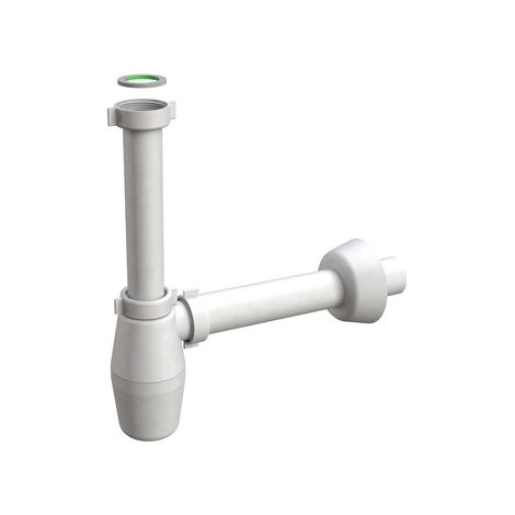 SIFONE A BOTTIGLIA TEDESCO IN PP- 11/4 x D. 40 mm- BONOM- pezzi 1