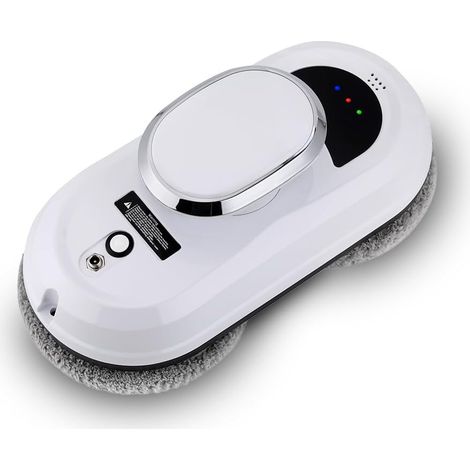 Robot Nettoyeur de vitres - Nettoyage Intelligent, détection de Bords, système Anti-Chute et Design Multifonctionnel pour fenêtres, miroirs et Carreaux