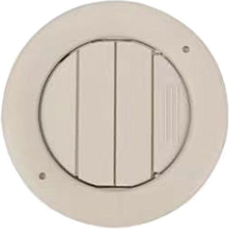 Grille d'aération de toit pour climatisation/chauffage de voiture Explorer beige-- (1/5)