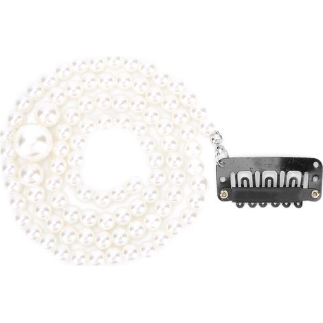 Couronne de Perles pour Mariage, Diadème Élégant pour Cérémonie et Soirée - Idée Cadeau Femme (1/5)