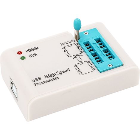 Flash-Programmiergerät mit 12 Adaptern, High-Speed-SPI-BIOS-Chip, USB-Programmierkit für 24, 93, 25 EEPROM und 25 Flash-Speicher (1/5)