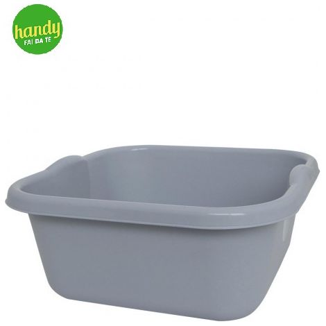 Bacinella quadrata Belli e Forti 10 litri Grigio