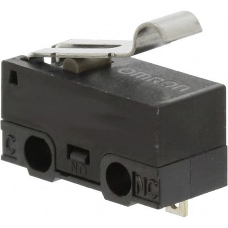 Omron D2F-FL3-D Mikroschalter 30 V/DC 0.5 A 1 x Ein/(Ein) 1 St. Bag