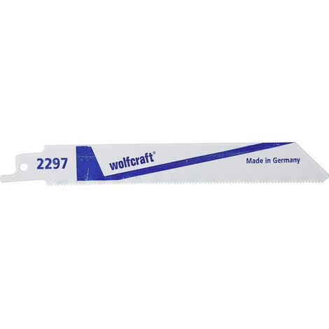 Wolfcraft Säbelsägeblatt-Set 130 mm Bi-Metall 2 Stück Sägeblätter & Sägehilfen (1/5)