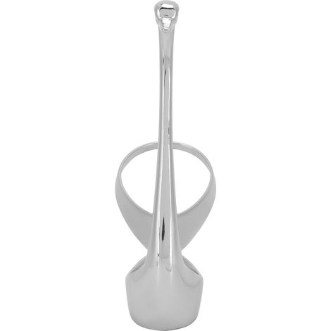 Porte-couvercles innovant en forme de cygne, rangement élégant pour couverts (cuillères, fourchettes) en argent (1/5)