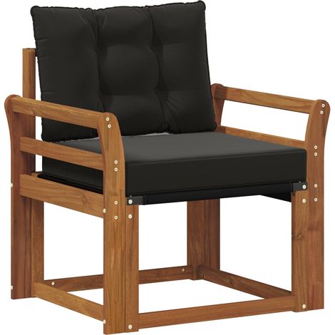Maison Exclusive - 2 Stück Outdoor-Sofa Massivholz Akazie Natur