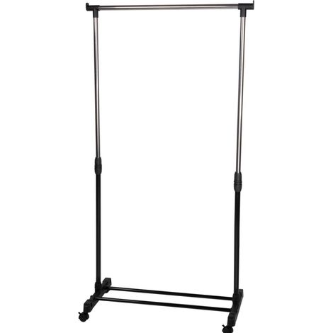 alpina portant à vêtements Noir H159xl41xL78cm (1/5)