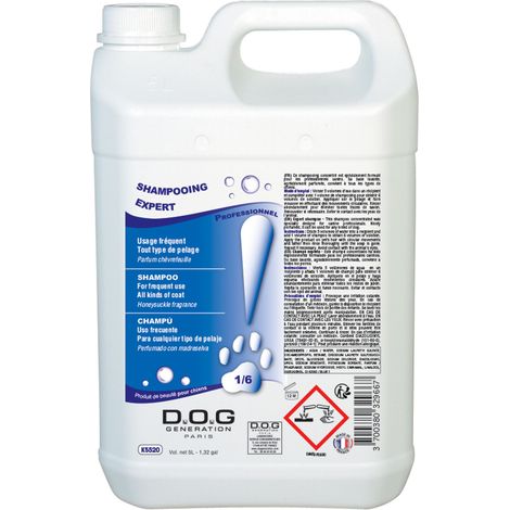 Shampooing Expert Dog Generation : 5 litres