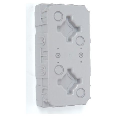 Boitier encastré plastique 100x200x50mm pour platine de rue d'interphone VARIO GU 611-2/1-0 SIEDLE ET SOHNE 016702