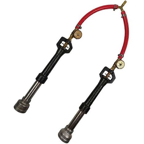 Injecteur de flamme pour brûleur de forgeage au dipropane avec fonction jet d'air, compatible avec la fabrication d'outils et la fusion des métaux. (1/5)