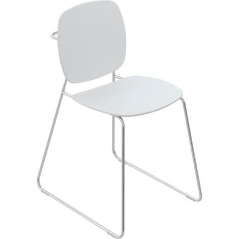 HEWI 950.51.31040 98 Siège de bain, H : 812 mm, L : 455 mm (1/2)
