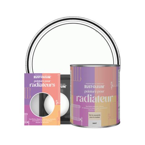 Peinture pour Radiateur, Finition Mate - Pierre de Lune (1/2)