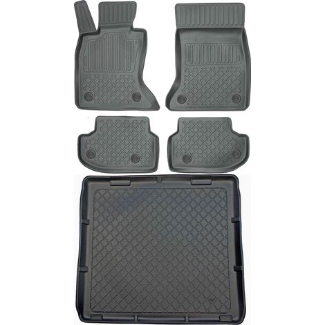 BMW Serie 5 F11 Familiar (2013-04.2017) - Juego de alfombrillas para coche + alfombrilla para maletero (1/5)