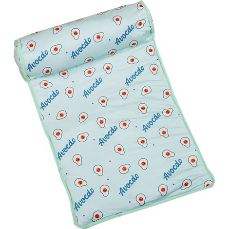 Tapis Rafraîchissant Pour Animaux - Tissu Soie Glacée Non Glissant Imperméable - Pour Chiens Et Chats - Taille M - 1 Pièce (1/5)