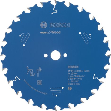 Bosch Expert lame de scie circulaire 184 mm 24 dents (1/5)