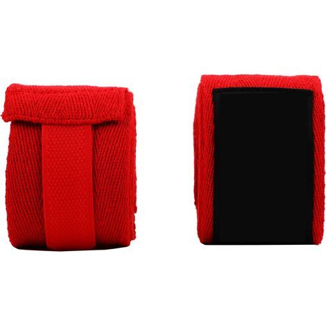 1 Paire de Bandes Élastiques de Boxe pour Muay Thai et Arts Martiaux, Noir 2.5m - Protection Main (1/5)