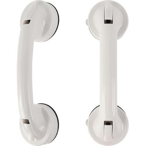 Poignée Ventouse, Barre Dappui Douche, Blanc (1/5)