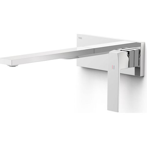 TRES 20230032 SLIM Pieza Vista para Cuerpo Empotrado De Lavabo Color Cromo - ref: 20230032