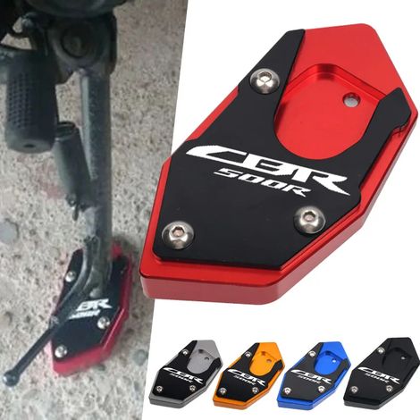 (Or) Compatible avec HONDA CBR500R CBR 500R CBR500 R 2017-2020 Moto Béquille latérale CNC Extension de béquille Maxpower (1/4)