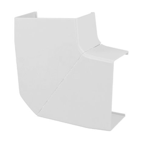 Angle plat pour goulotte 90 x 50 mm (1/2)