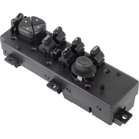 Interruptor principal de elevalunas eléctrico para Grand Cherokee WJ 1999-2004, accesorios de repuesto 55196389AB 5JM60DX9AB (1/2)