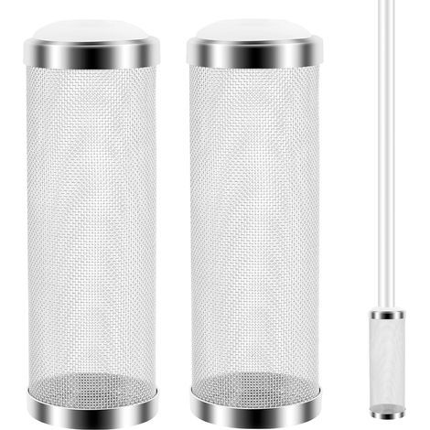 2PCS Aquarium Filter Guard,Filter Guard Mesh Protection,Aquarium Fish Tank Filter Mesh Net,Protection for Aquarium External Filter,Aquarium Filter Guard 16mm (1/5)