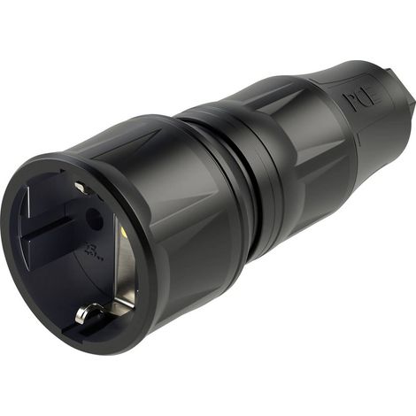 PC Electric 25730-ssc Presa di sicurezza Plastica 250 V Nero IP20