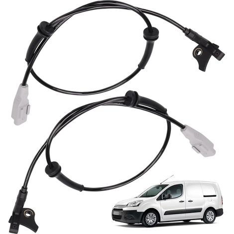 Lot de 2 Capteurs ABS Avant 9655270080, C4 Picasso, Droit ou Gauche, Pièce pour Système de Freinage 9813759680 (1/5)
