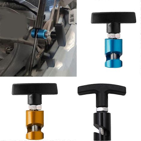 Support hydraulique antidérapant pour capot, coffre et hayon de voiture (1/4)