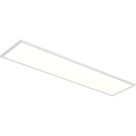 QAZQA LED-Panel weiß rechteckig inkl. LED 3-Stufen-Dimmbar -