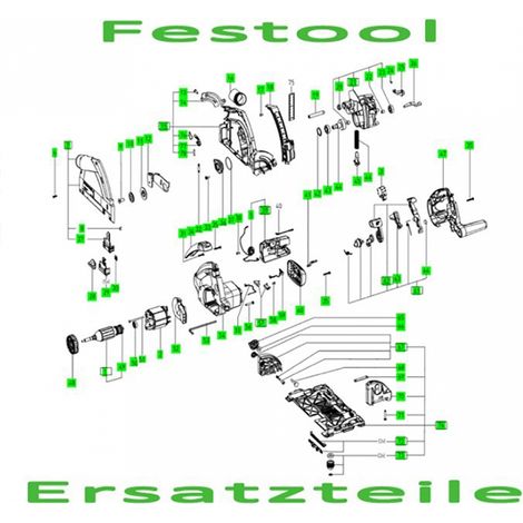FESTOOL Anschlag KP 65/2 ET-BG, Ersatzteil (500406)