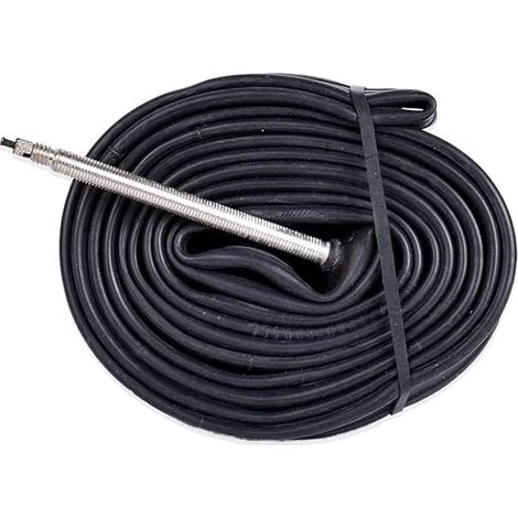 CAMERA D'ARIA 700 x 18 / 25C VALVOLA PRESTA FRANCESE 60 mm BICI CORSA FIXED Ecovelo (1/5)