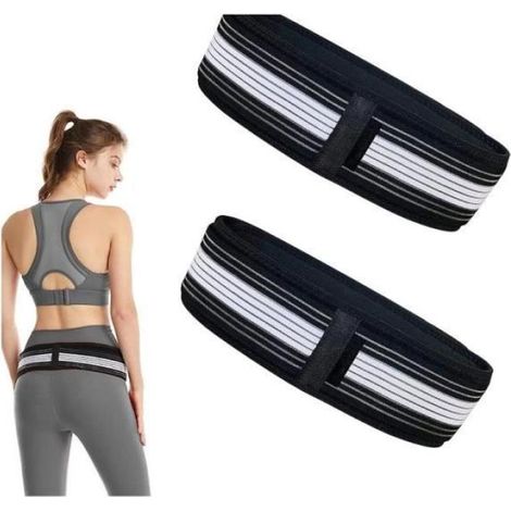 Ceinture de soutien lombaire - soulage les douleurs dorsales et la sciatique / ceinture abdominale (lot de 2) (1/5)