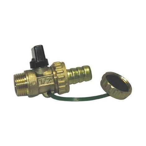 RUBINETTO SCARICO CALDAIA LEVA ALLUMINIO Misura: 1/2''       DN 10   PN 16