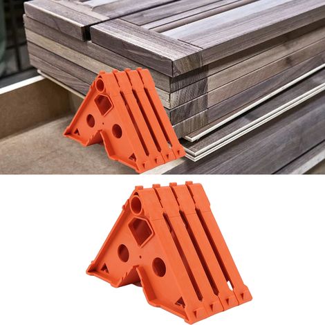 Ensemble de 4 accessoires et outils de peintre empilables pour portes intérieures ou extérieures, peinture en aérosol, décoration de portes d'armoires de cuisine et étagères empilables pour vêtements. (1/5)