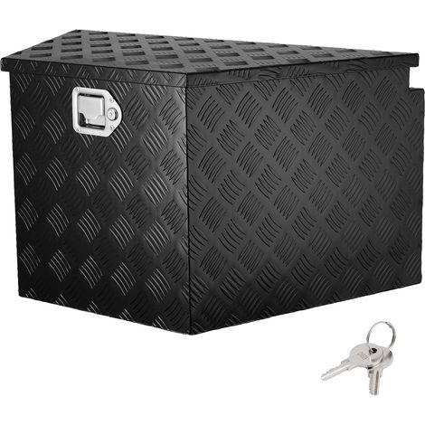 VEVOR Caja de Herramientas para Remolque Caja de Herramientas 838 x 457 x 483mm para Remolque de Acero al Carbono Resistente con Cerradura y Llaves Resistente a la Intemperie para Mudanzas (1/5)