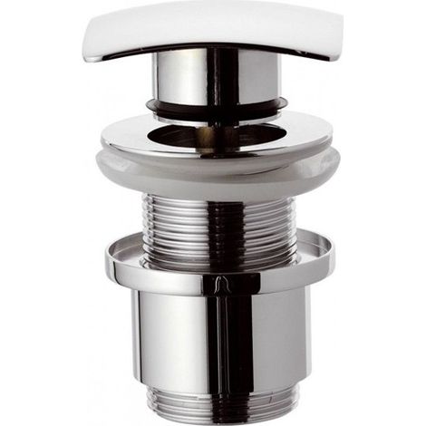 Scarico automatico quadrato con click-clack, modello con bicchiere corto (1/3)
