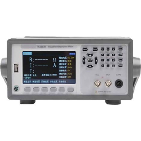 TK2683A Testeur De Résistance D'isolation Mégohmmètre, Testeur De Haute Résistance 100KΩ-10TΩ, Électronique Cc Programmable (1/5)